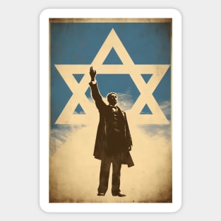 Israel freedom illustration design Sticker